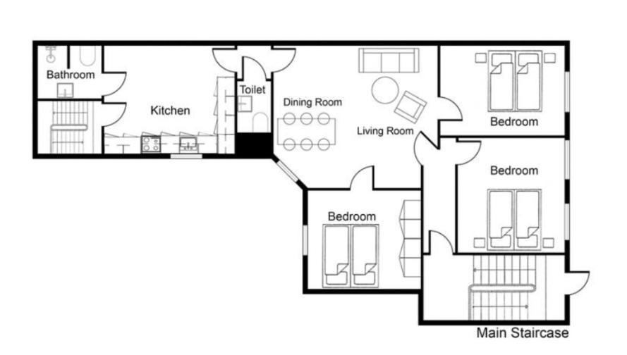 Xl Flat W 3 Bedrooms By Kings Garden In Cph City Koppenhága Kültér fotó